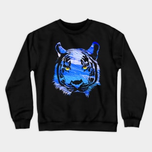 Tiger Face Crewneck Sweatshirt